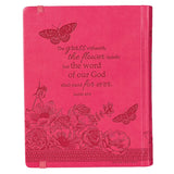 KJV My Creative Bible, Pink Floral LuxLeather