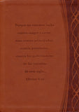 Biblia para la Guerra Espiritual RVR 1960, Piel Imit. Marró (RVR 1960 Spiritual Warfare Bible, Imit. Leather, Brown)