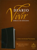Biblia Diario Vivir RVR 1960, Piel Imit. Negro/Onice (RVR 1960 Life Appl. Bible, Imit. Leather Black/Onyx)