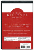 Biblia Bilingüe RVR 1960-KJV, Piel Imit. Negro Ind.