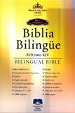 Biblia Bilingüe RVR 1960-KJV, Piel Fabricada Negra (RVR 1960-KJV Bilingual Bible, Bonded Leather Black)