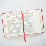 KJV My Creative Bible, Pink Floral LuxLeather