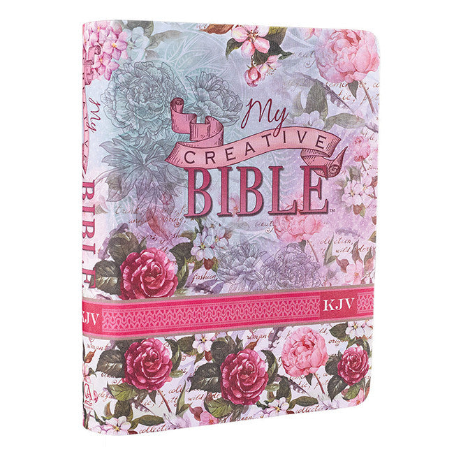 KJV My Creative Bible, Silky Floral Flexcover
