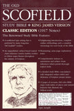 Old Scofield Study Bible Classic Edition, KJV, Bonded Leather black