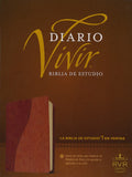 Biblia Diario Vivir RVR 1960, Piel Imit. Cafe/Cafe Claro, Ind. (RVR 1960 Life Appl. Bible, Imit. Leather Brown/Tan Ind.)