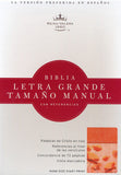 Biblia RVR 1960 Letra Gde. Tam.Manual Ref., Piel Imit. Dam./Coral (RVR 1960 Hand Size GtPt.Ref. Bible, Damask/Coral LeatherT.)