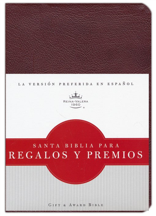 Gift & Award Bible-RVR 1960, Imitation Leather, Burgundy