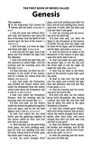 KJV Personal Size Giant Print Reference Bible, imitation leather, black/tan
