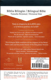 RVR 1960/KJV Biblia Bilingue Tamano Personal, negro imitacion piel, RVR 1960/ KJV Personal Size Bilingual Bible, Black Imitation Leather