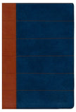Santa Biblia Thompson Edicion Especial Para El Estudio Biblico-Rvr 1960, Imitation Leather, Blue/Orange